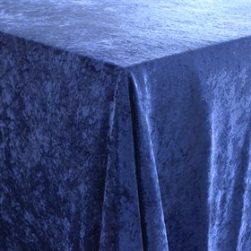 Dug - Nervøs Velour - Dark Blue - 150x300 cm - Boligland