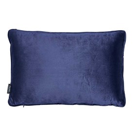 Velour sofapute 40x60 cm - Hilda - Mørk blå