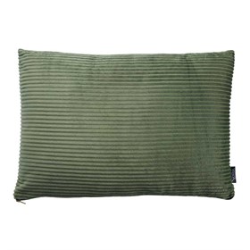 Sofapute i fløyel 60x40 cm - Frigg - Mørkegrønn